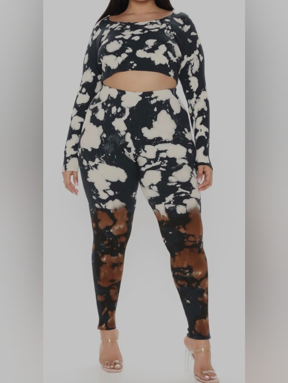 Fashion Nova Plus Leggings Set